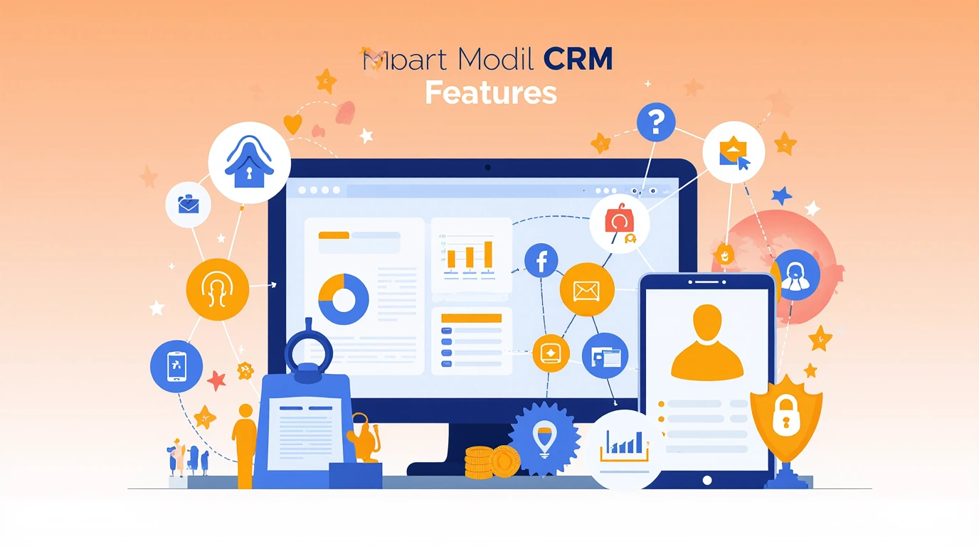 ویژگی های CRM مدیل